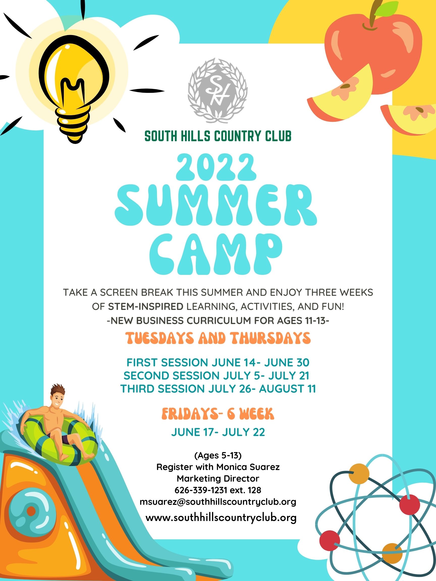 Summer Camp – South Hills Country Club